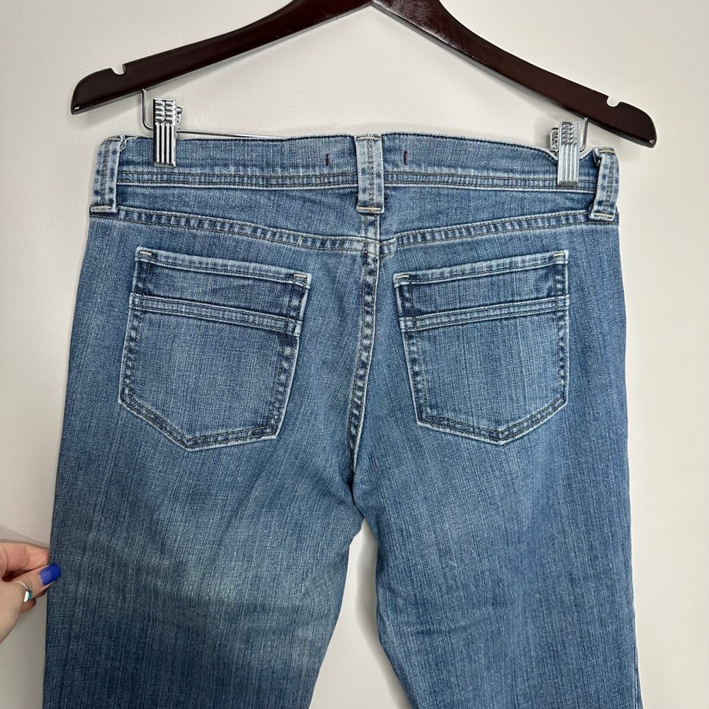 Gap Jeans Women's Bootcut Low Rise Flare Denim Medium Wash Pants Size 10 - Picture 4 of 8